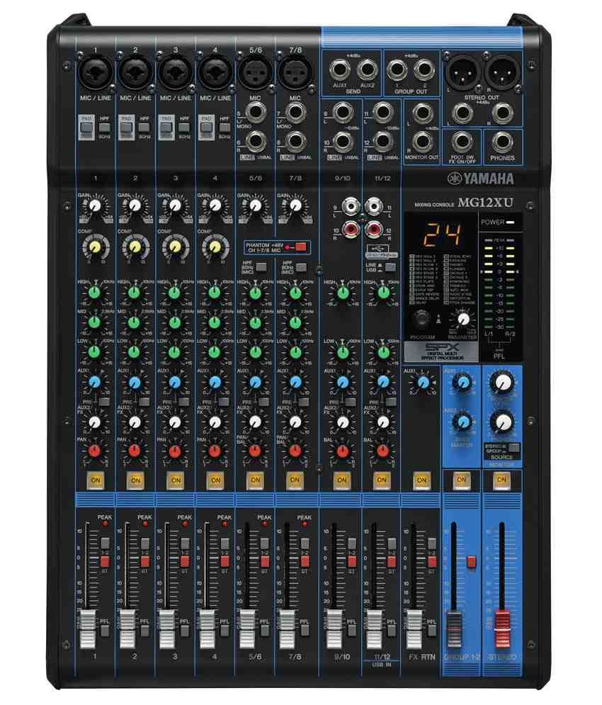 Yamaha MG12XU Analog Mixers Buy Yamaha MG12XU Analog Mixers Online at