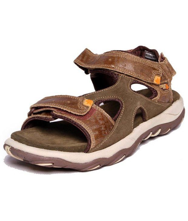 woodland men khaki sandals