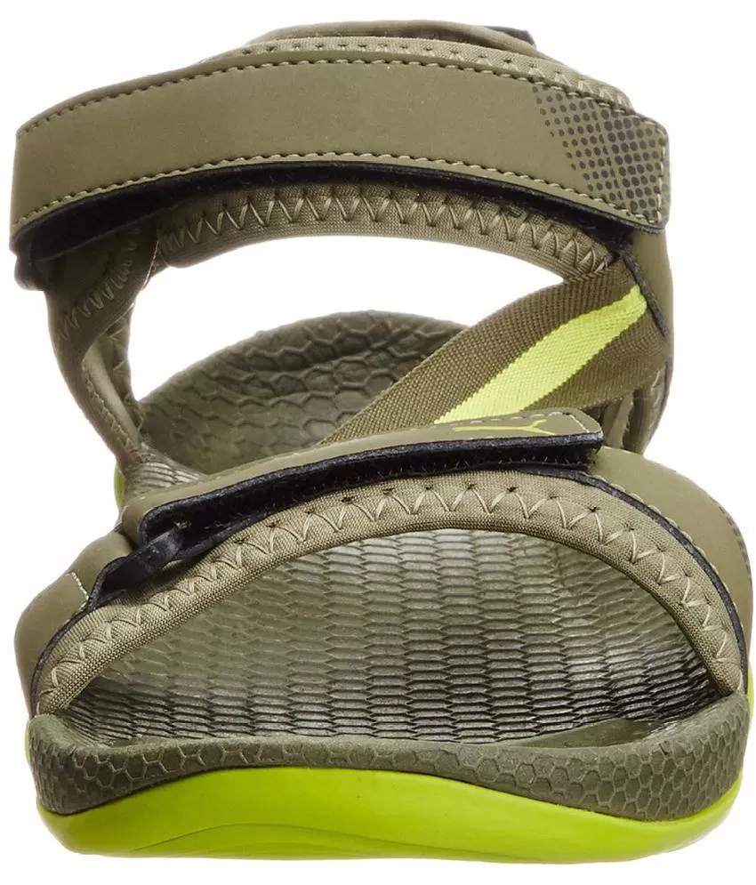 Puma Green New Era Floater Sandals 