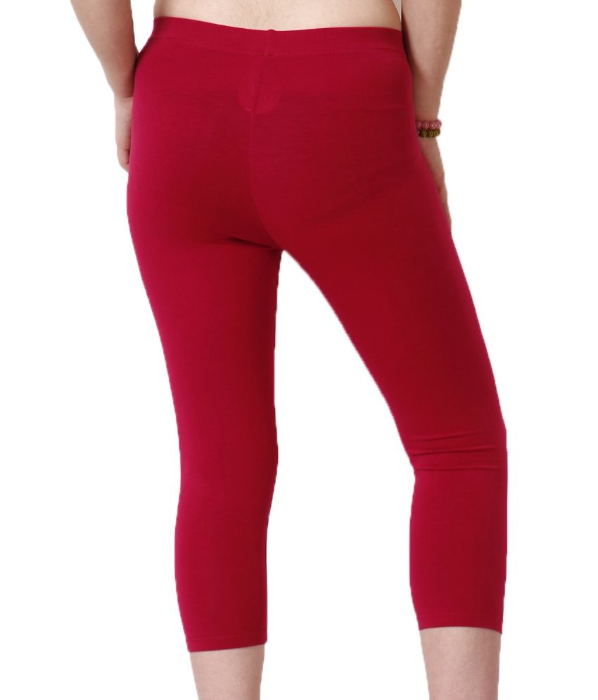 Femmora Tan Cotton Leggings Price in India Buy Femmora Tan Cotton