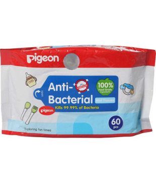 pigeon antibacterial wipes