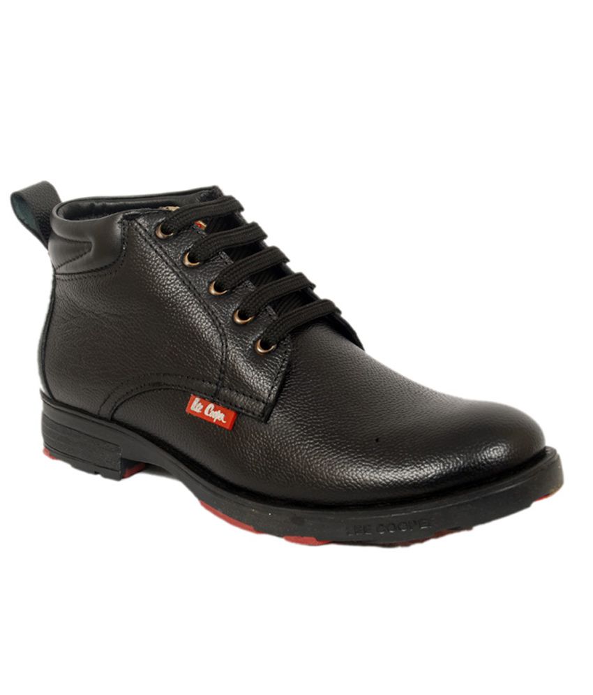 lee cooper leather boots