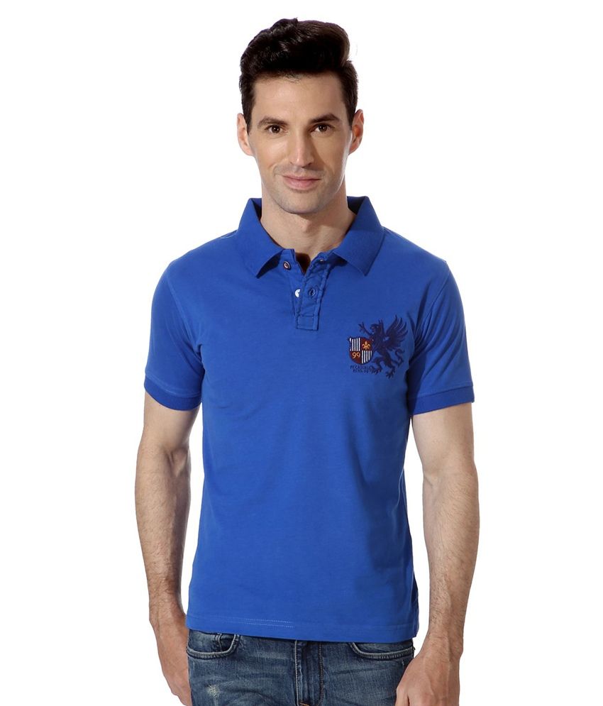 england polo shirt blue