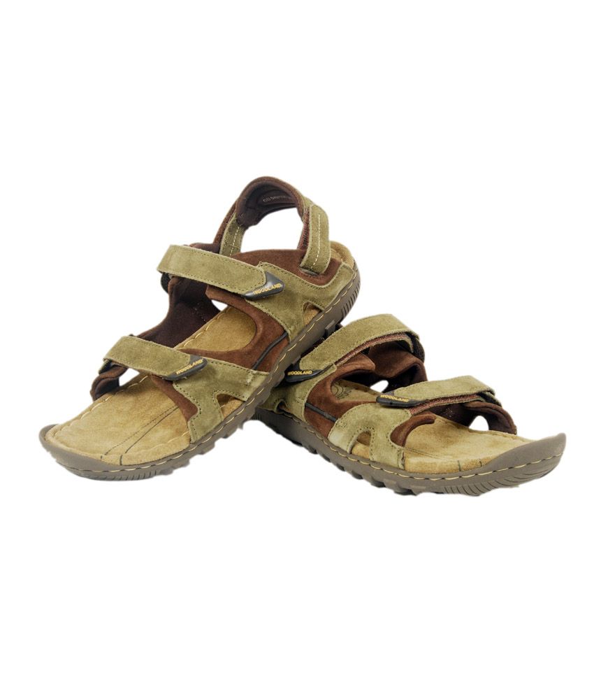 leather sandals woodland
