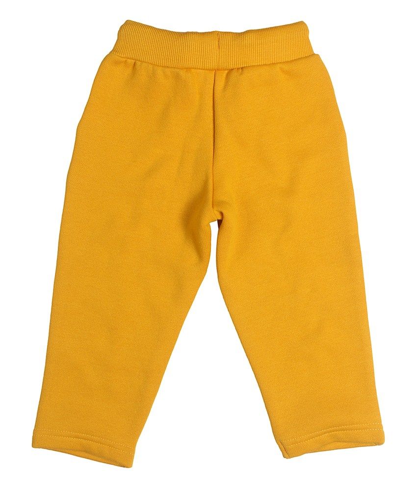 Fs Mini Klub Sleeves Mustard Color Track Pants For Kids Fs Mini Klub Sleeves Mustard Color Track Pants For Kids