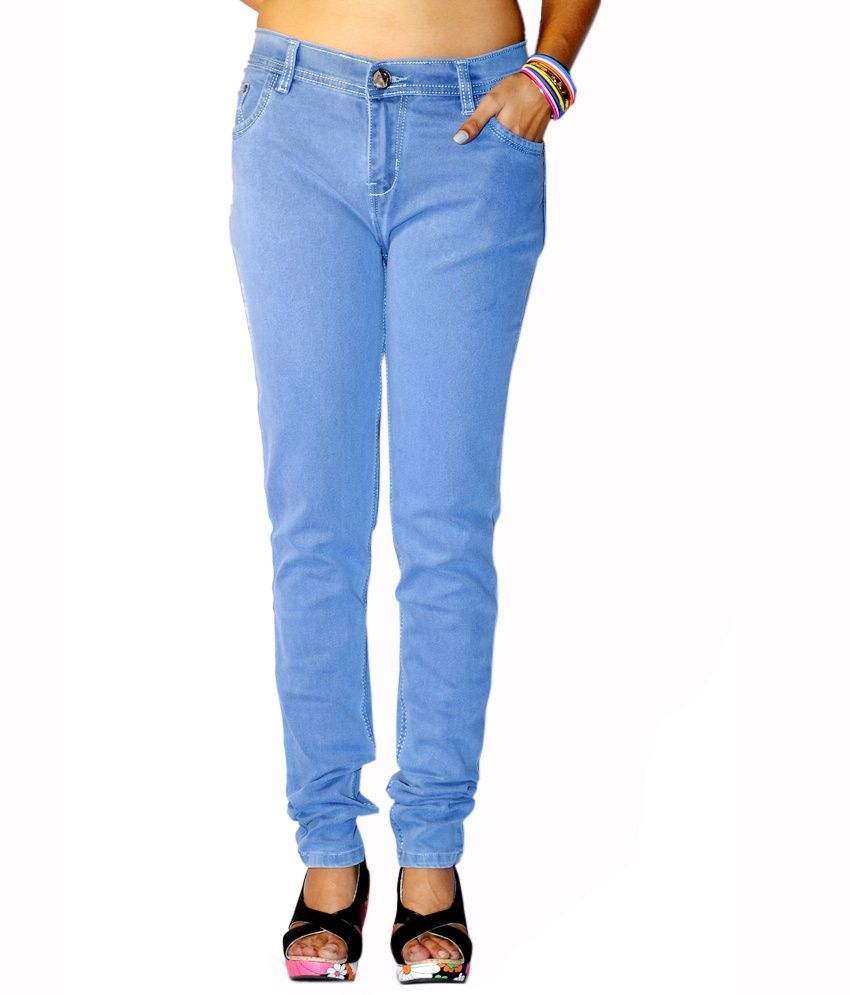 faint blue jeans