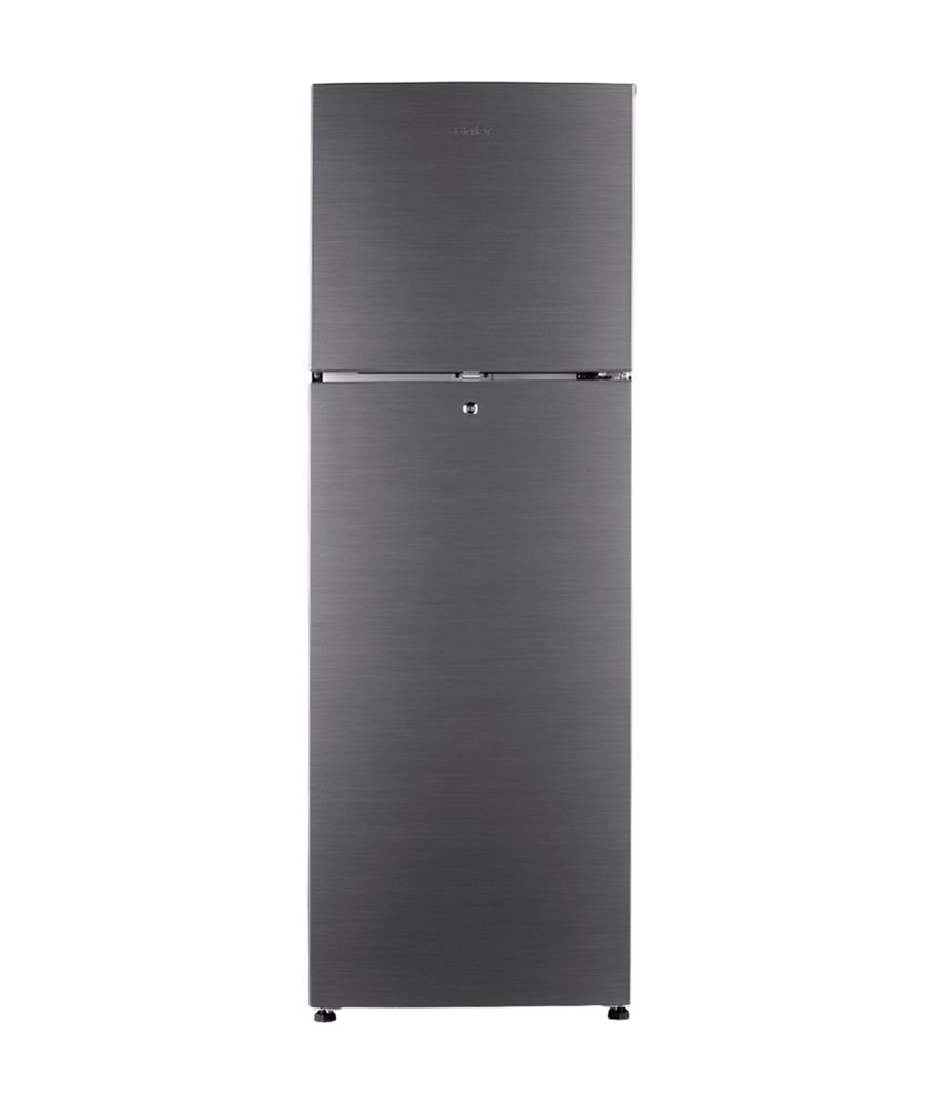 Haier 247 Ltr 3 Star Hrf 2674bs R Double Door Refrigerator Brushline Silver
