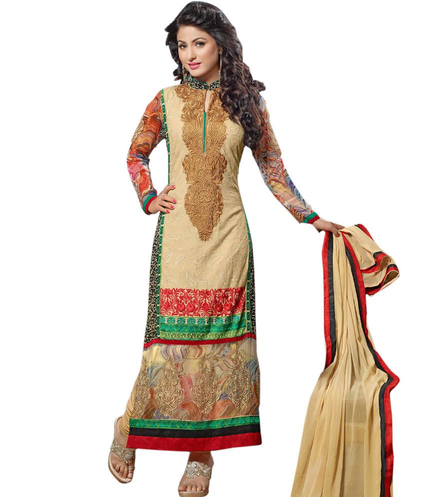 khan dress material online