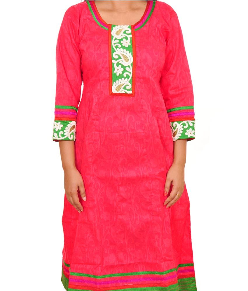 anarkali cotton kurti