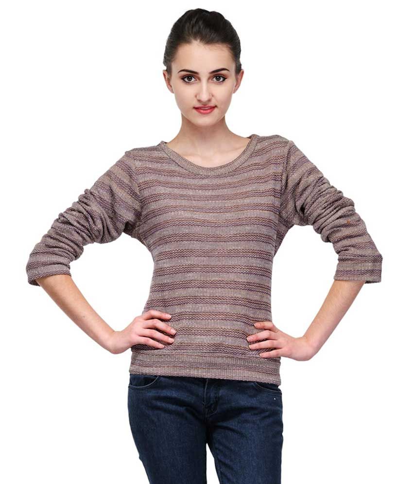 Butterfly Brown Printed Viscose Cap Sleeves Regular Top - Buy Butterfly Brown Printed Viscose 