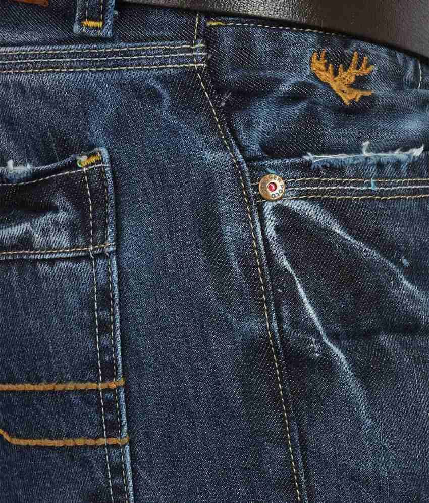 stagger polo jeans