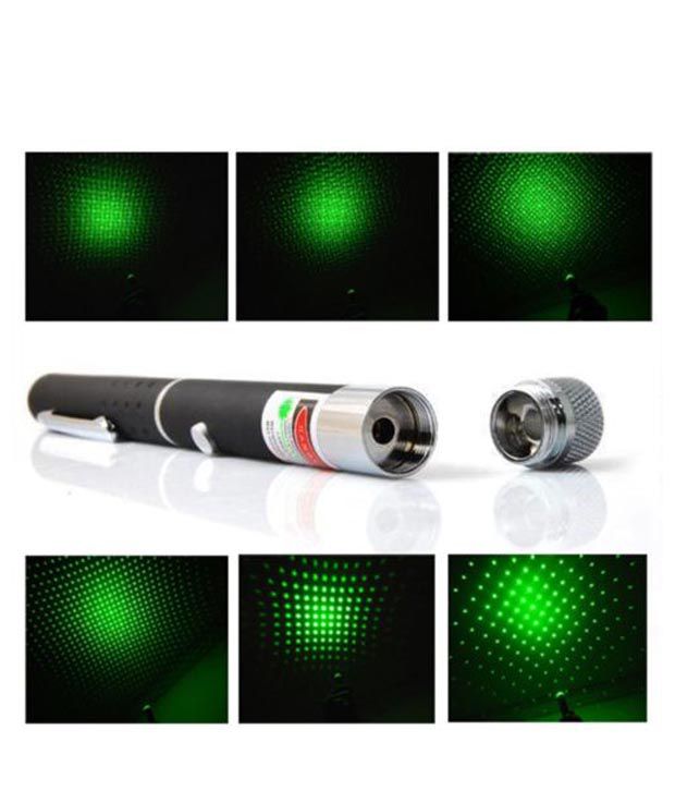     			Accedre Green Long Beam Laser Pointer Light With Shape Changing Cap