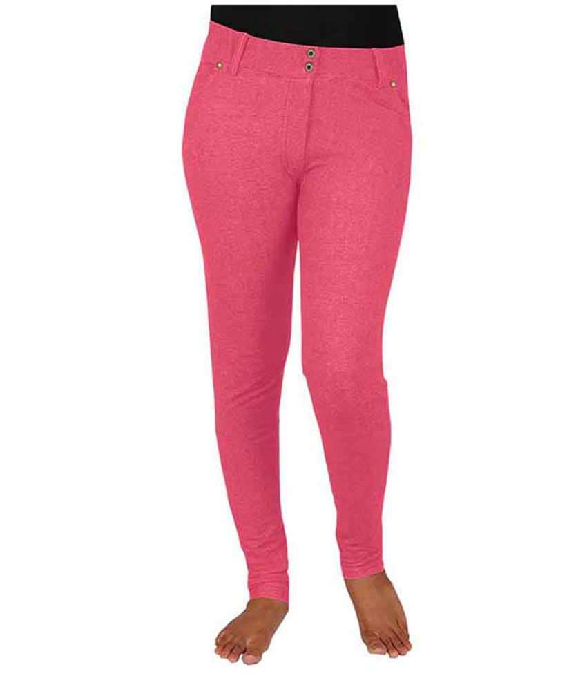 pink jeggings walmart