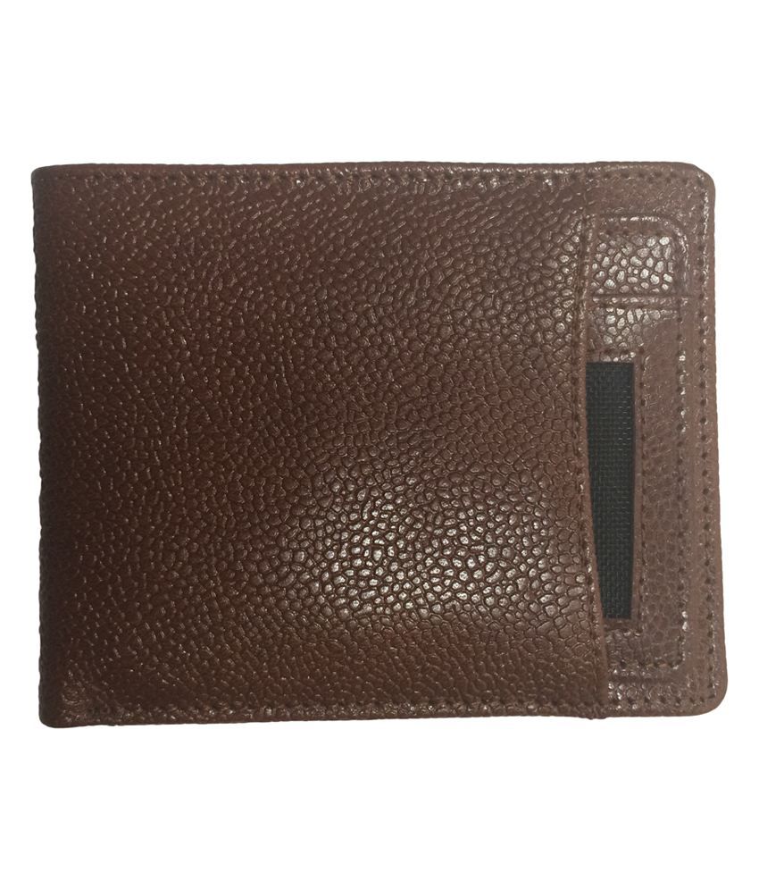 Zain Leon Brown Formal Wallet For Men: Buy Online at Low Price in India ...