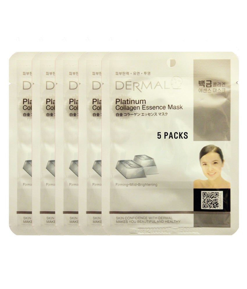 Dermal Dermal Platinum Face Mask Masks 300 gm Pack of 5 Buy Dermal