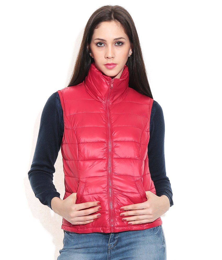Buy Vero Moda Red Bomber Jacket Online at Best Prices in India - Snapdeal