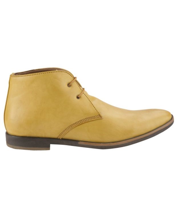 yellow tuxedo shoes