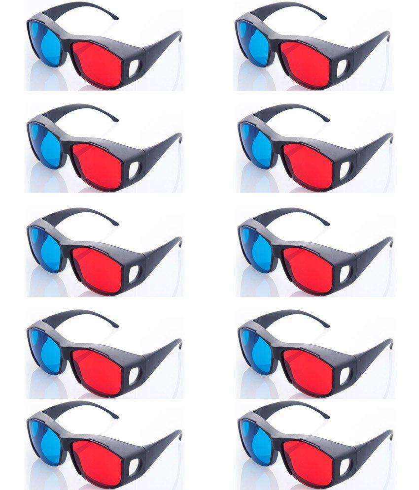 Buy Hrinkar Original New Model Anaglyph 3d Glasses Red And
