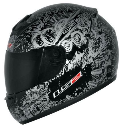 LS2 - Helmet - FF 350 Lunatic Black Helmet [Size: Large 58 cms] - ECE Certified: Buy LS2 - Helmet - FF 350 Lunatic Black Helmet [Size: Large 58 cms] - ECE Certified Online at Low Price in India on Snapdeal