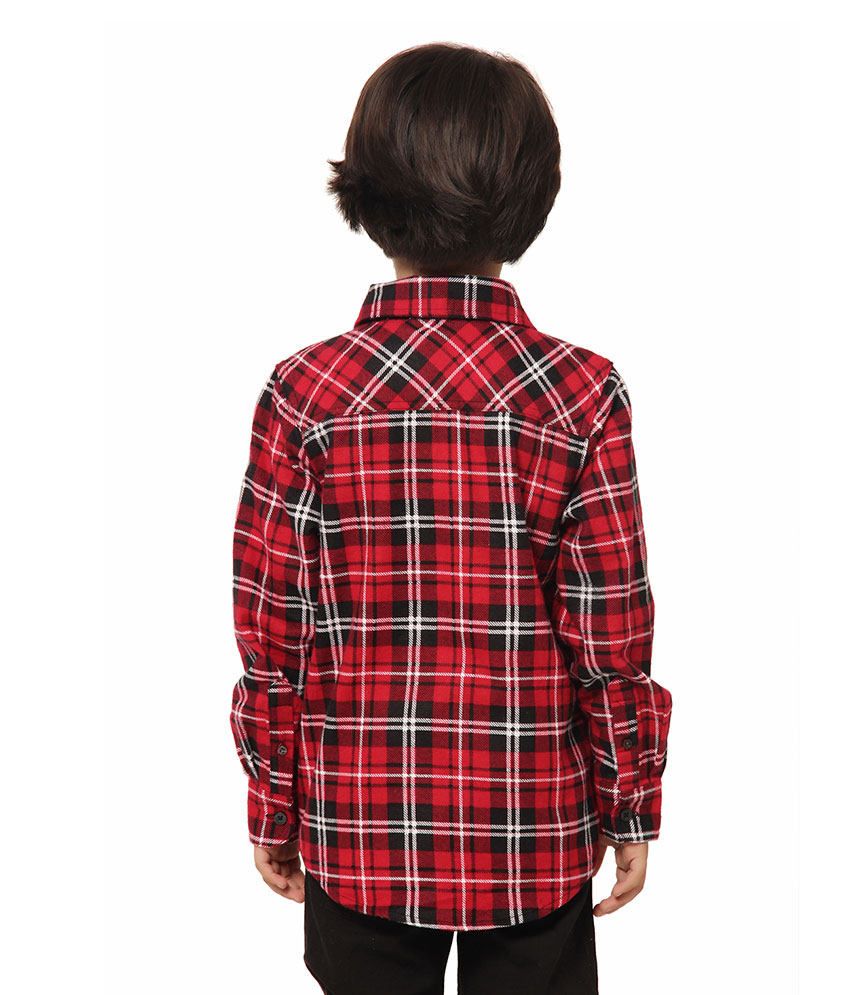 next boys check shirt