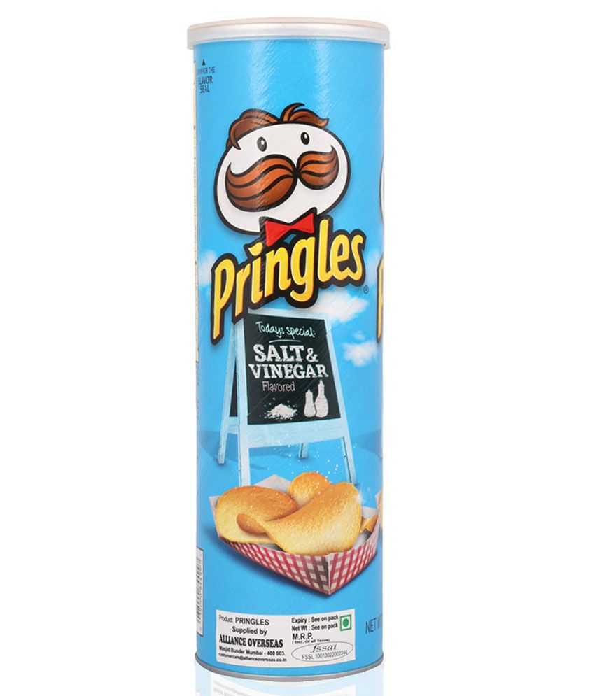 Pringles Salt & Vinegar Chips 169 Gms: Buy Pringles Salt & Vinegar ...