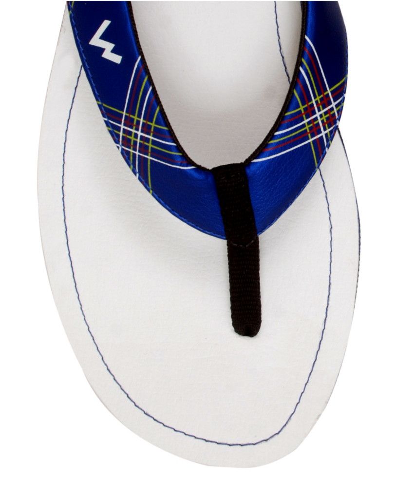 cobalt flip flops