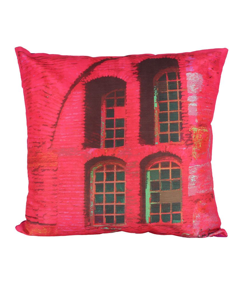 Artychoke Silk Pink Istanbul Windows Cushion Cover: Buy Online at Best ...