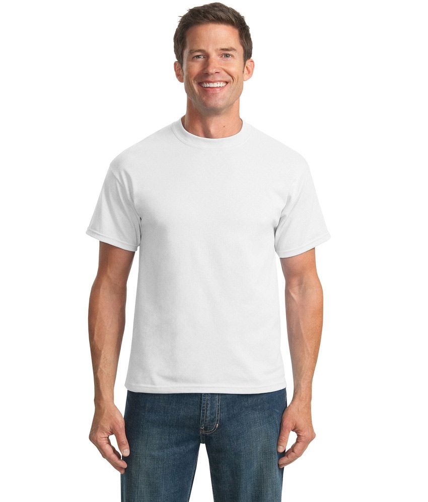 round neck cotton shirt