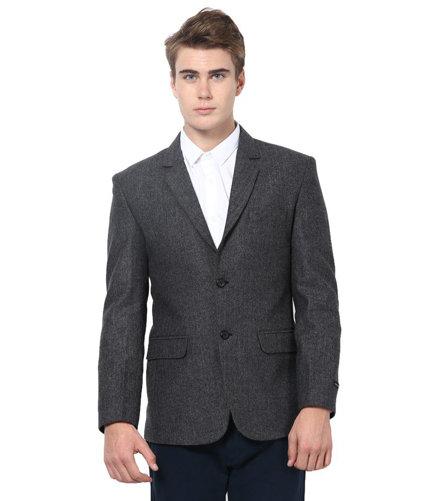 Gray Semi-formal Blazer - Buy Gray Semi 