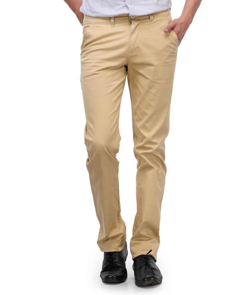 ladies beige chinos