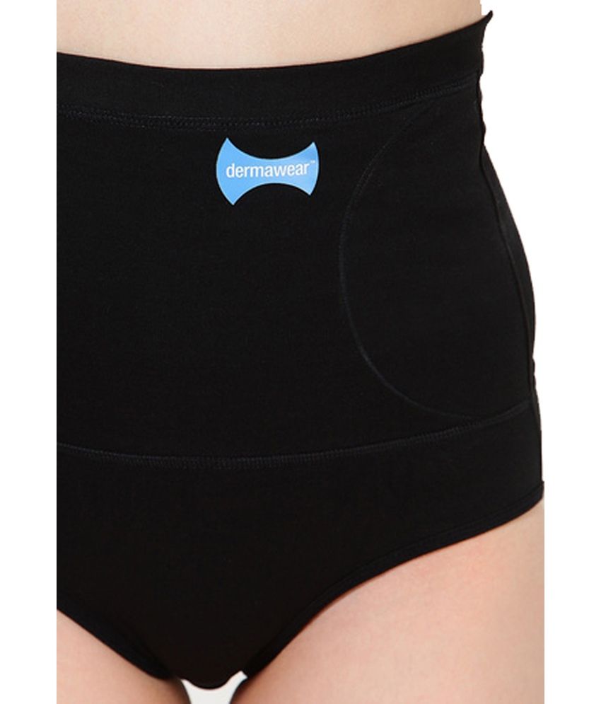 Buy Dermawear Black Mini Corset Shapewear Panty Online at Best Prices