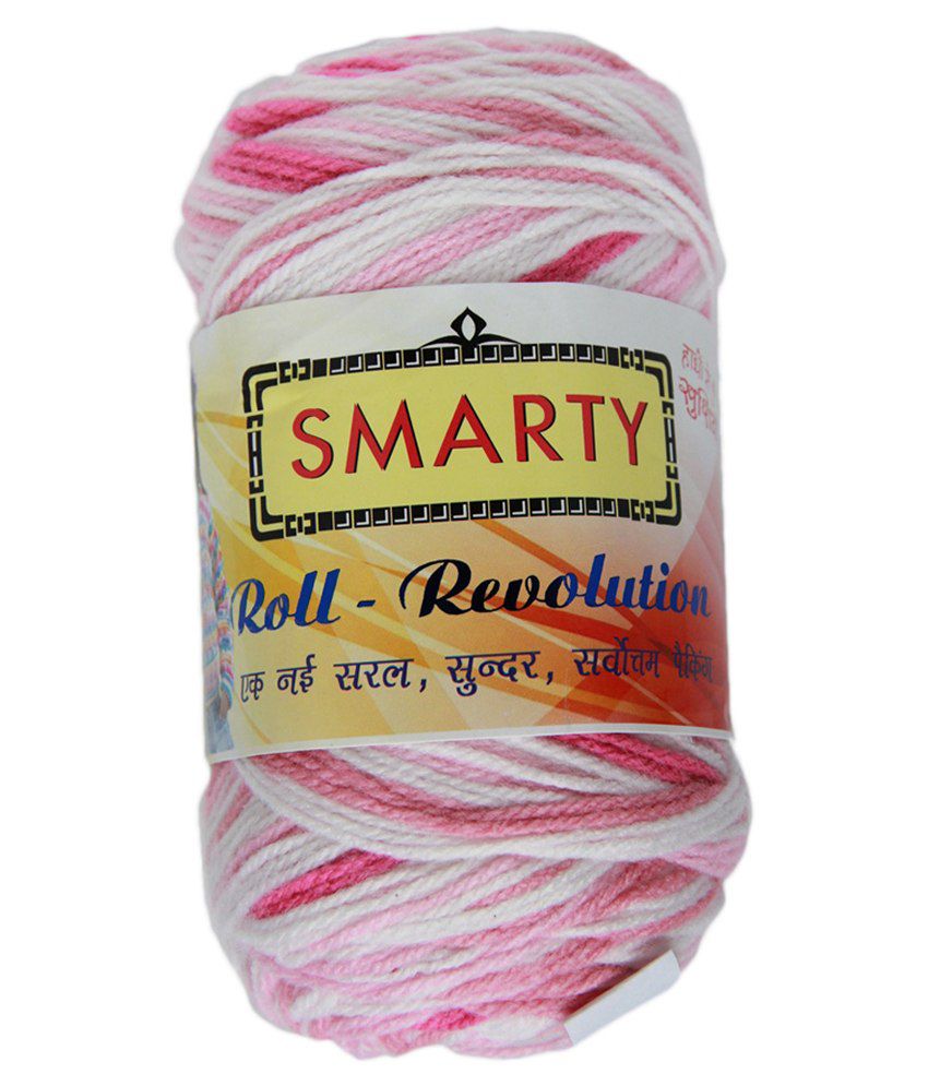     			Ganga Acrowools Smarty hand knitting yarn 100% Acrylic - Pack of 4 balls - 100gm each