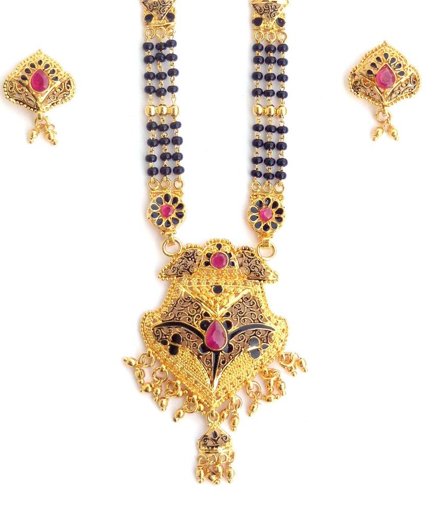 royal antique mangalsutra design