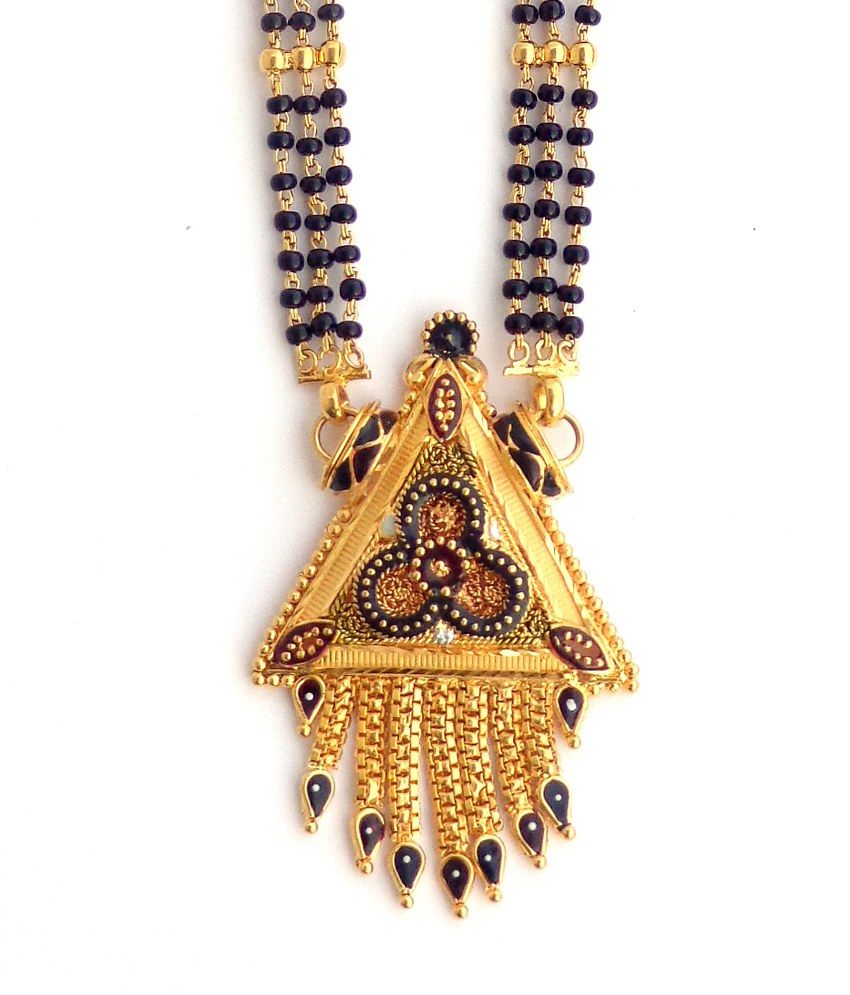 royal antique mangalsutra design
