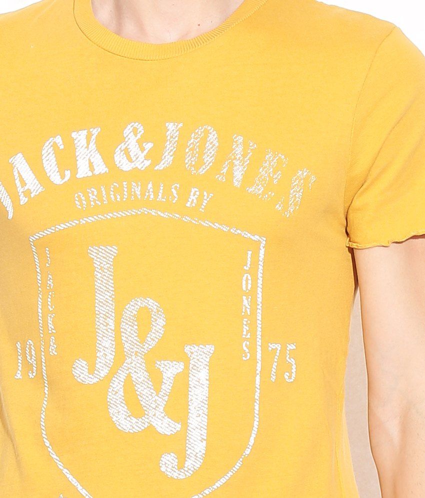 jack and jones yellow cap