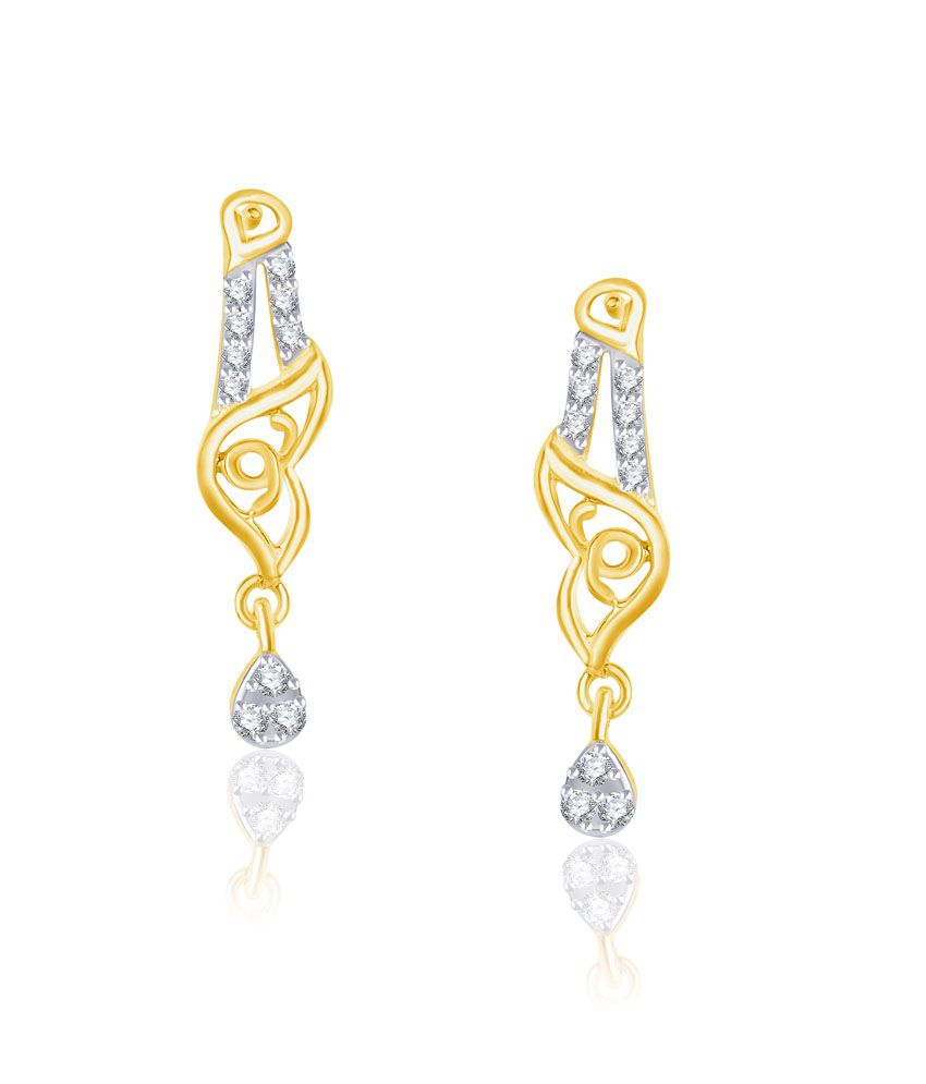 Vk Jewels Classy Gold And Rhodium Plated Mangalsutra Pendant Set With