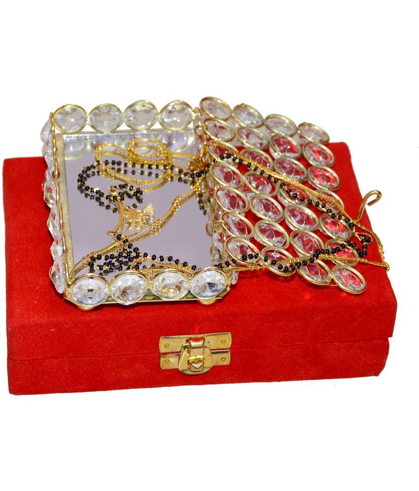 Marusthali Stainless Steel Jewellery Box Silver Buy Marusthali