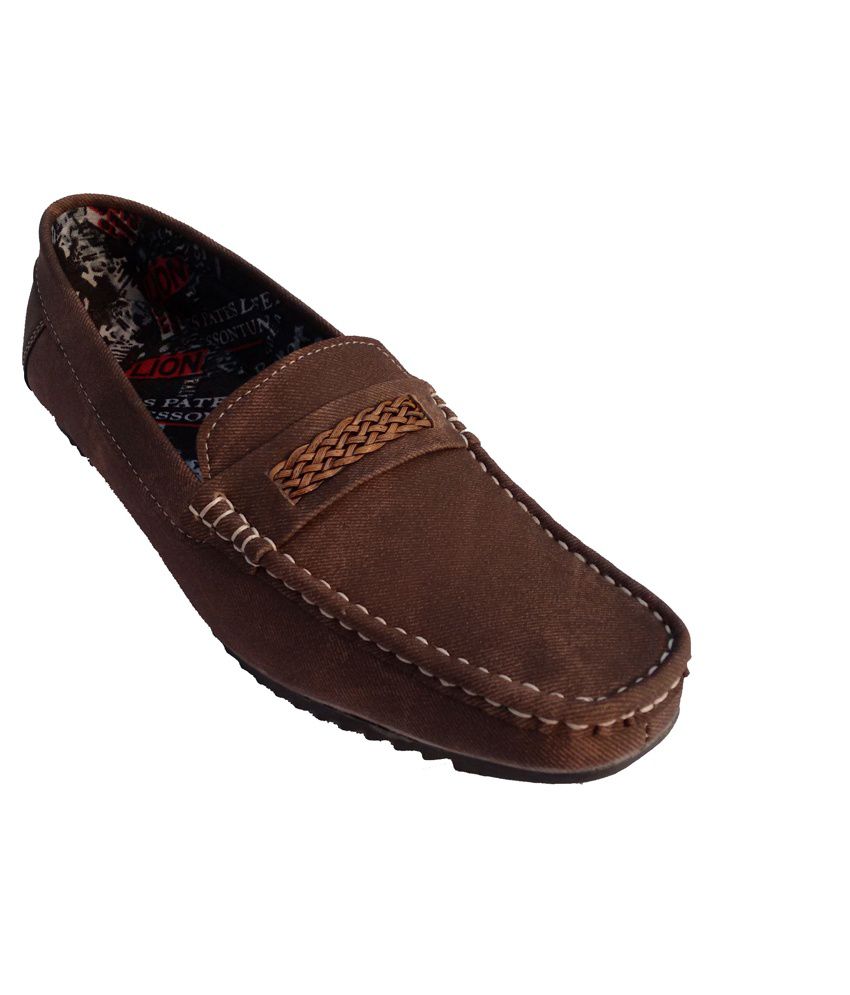 K9 Brown Loafers - Buy K9 Brown Loafers Online at Best Prices in India ...