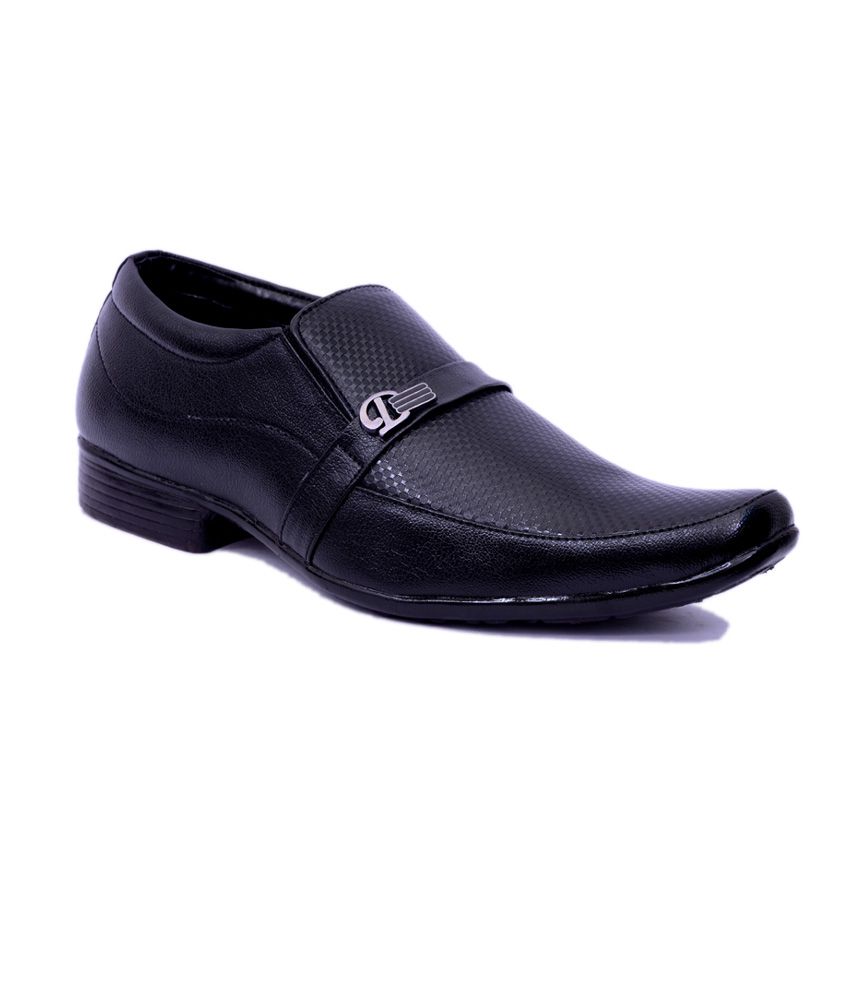 R.V.R Footwear Black Formal Shoes Price in India- Buy R.V.R Footwear ...