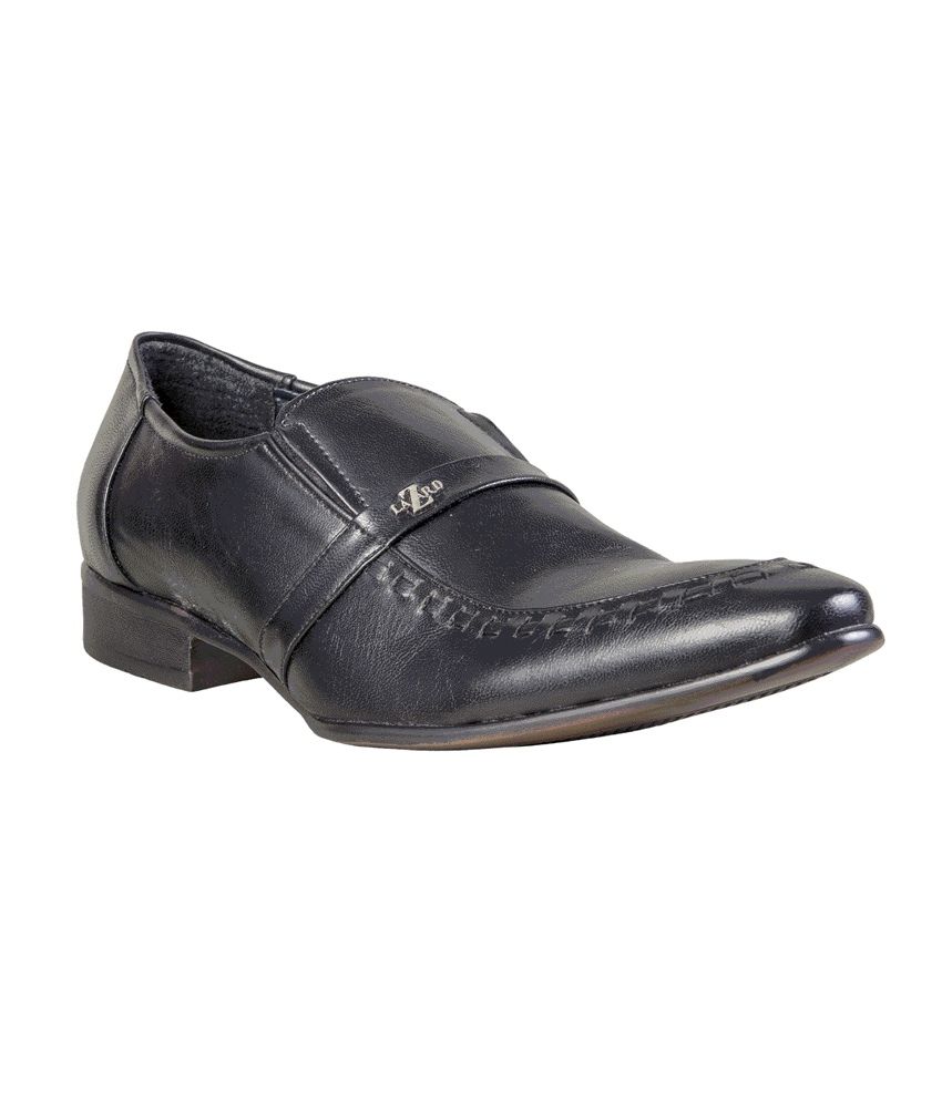 khadims formal black shoes