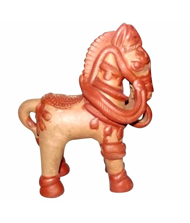 terracotta figurine of horse