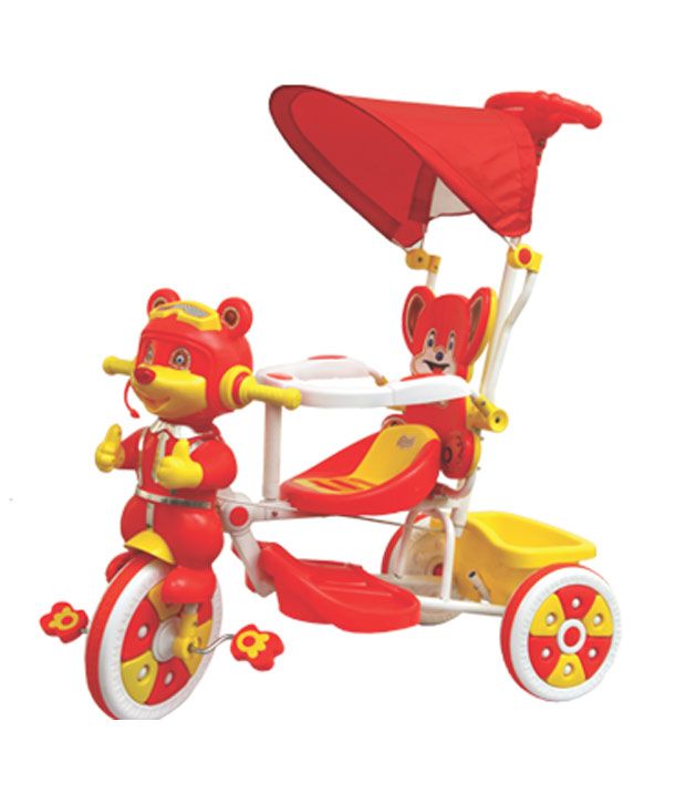 tricycle with hood