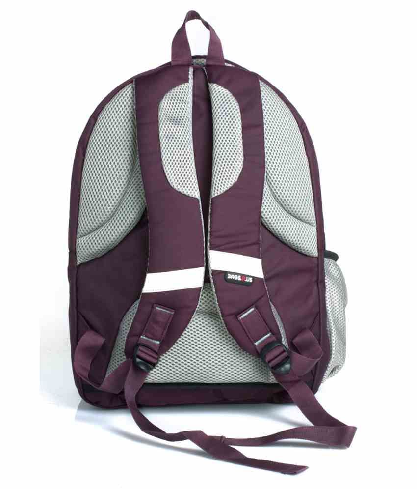 Bags.R.Us Wine Polyester Laptop Bag Buy Bags.R.Us Wine Polyester