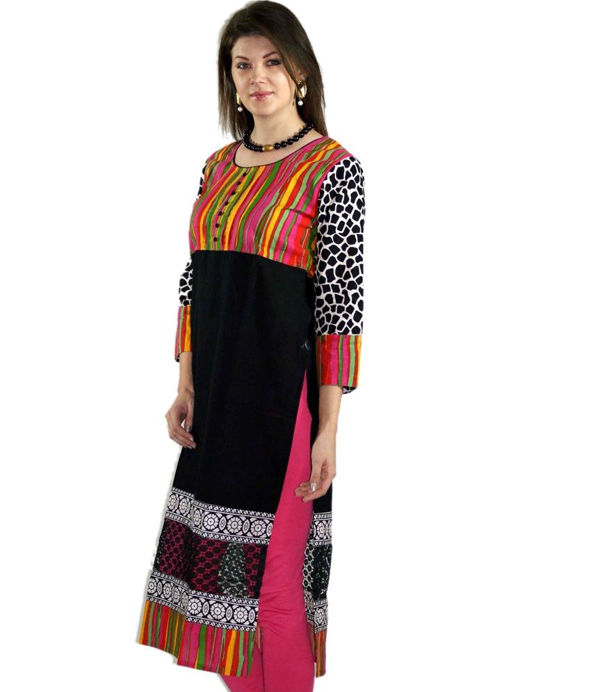 stripes kurtis