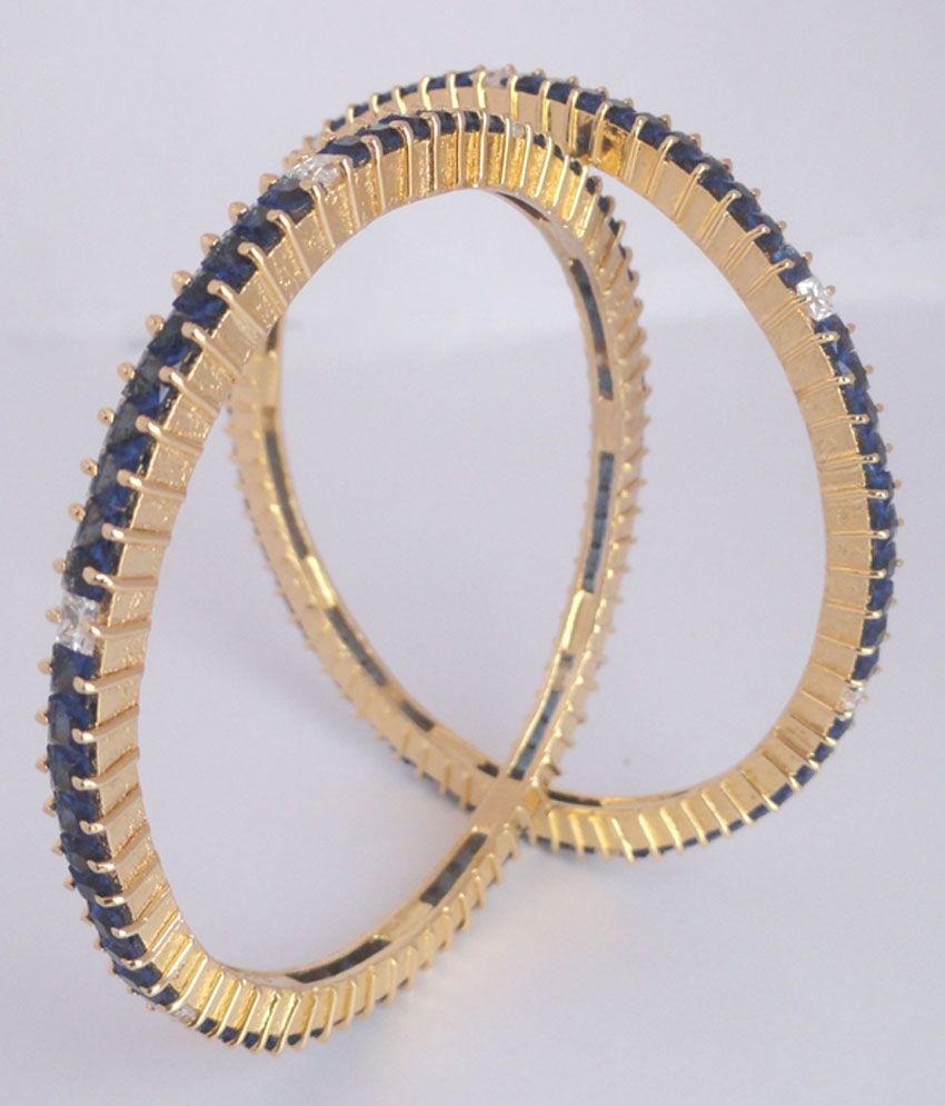 Royal blue bangles online Clearance