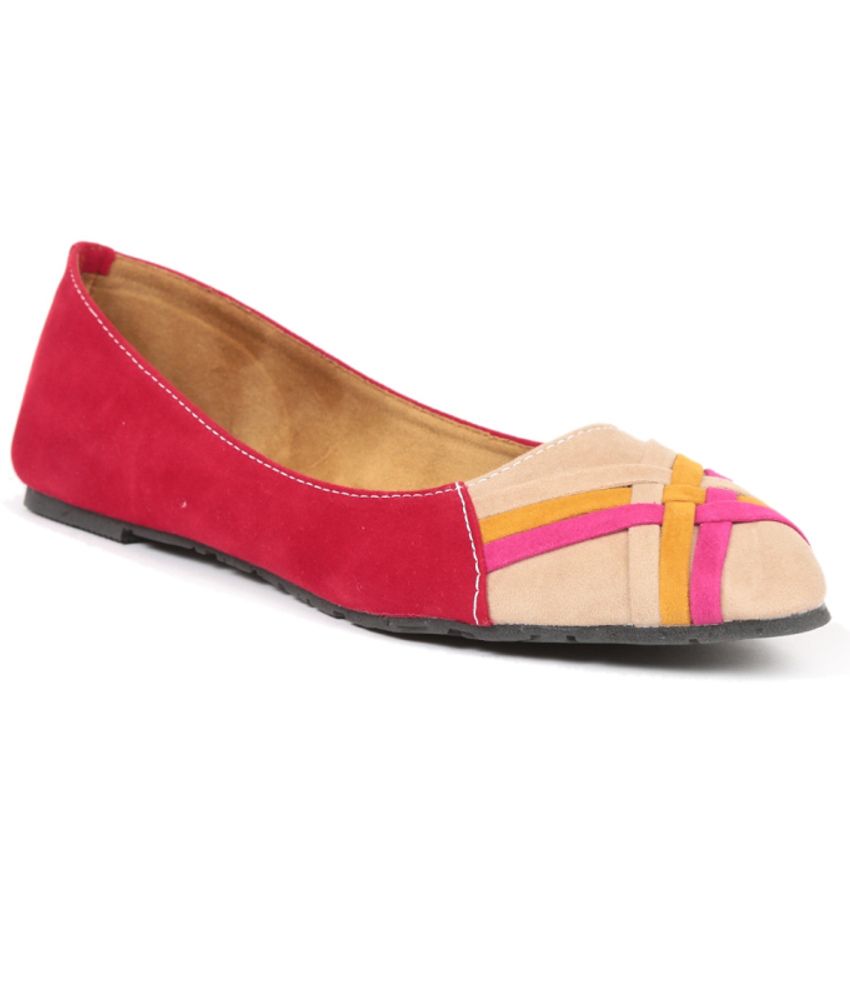 Lovely Chick Red Ballerinas Price in India- Buy Lovely Chick Red ...