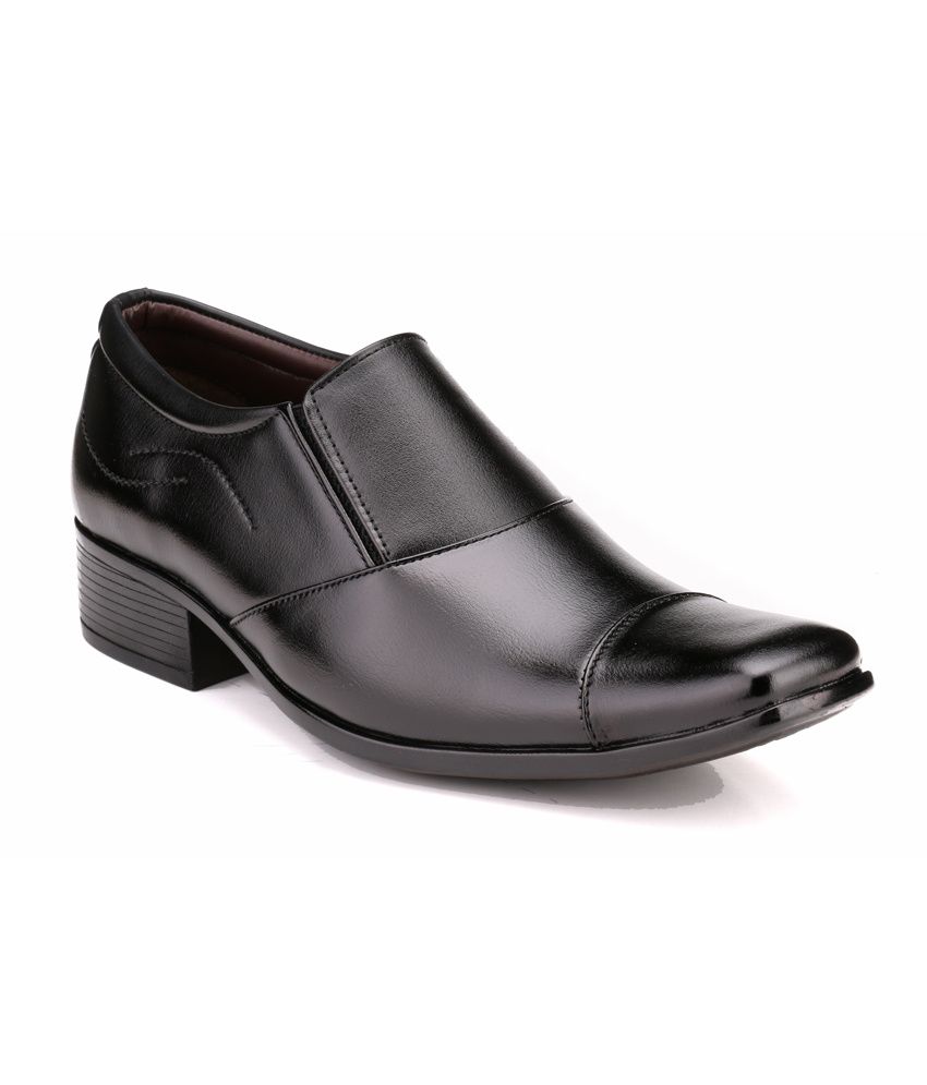 mactree black formal shoes