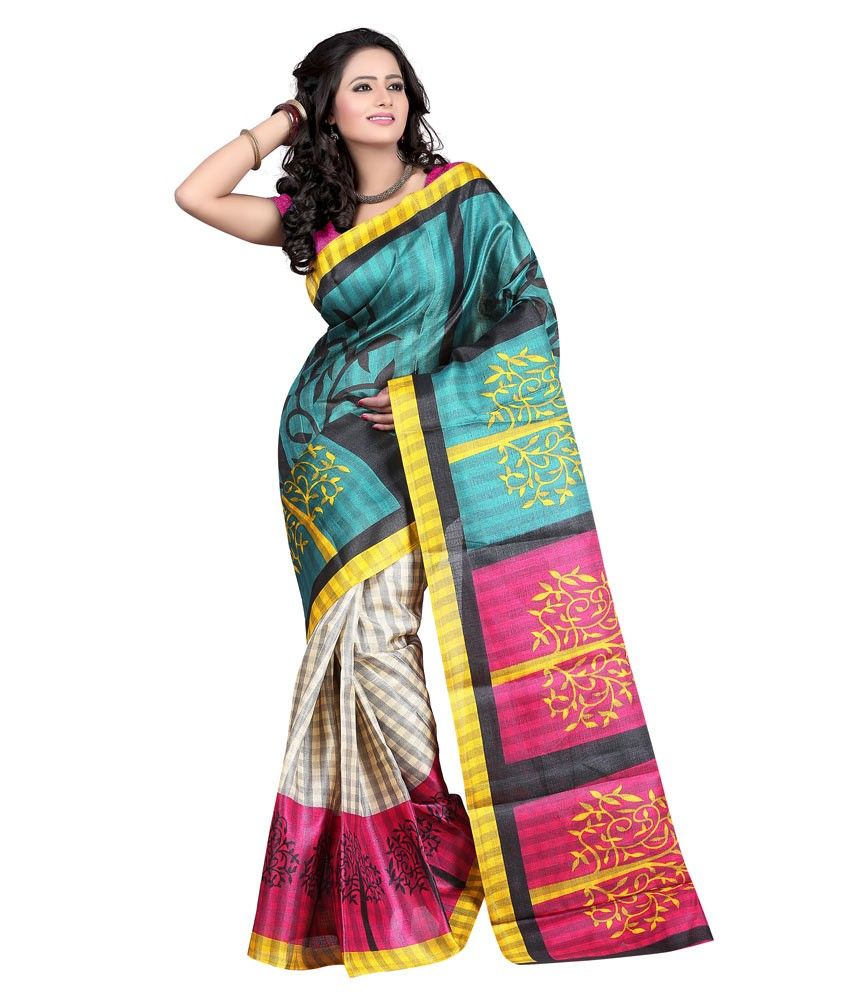 silk saree for pooja