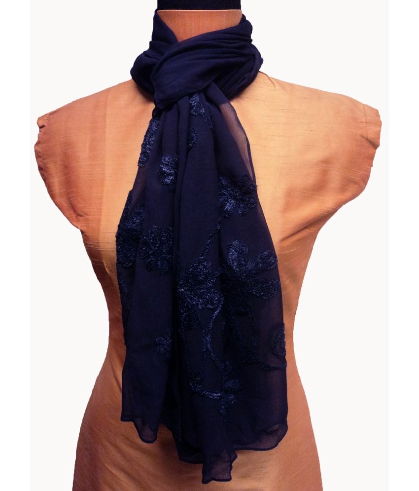 Vellum Blue Stoles Buy Online at Low Price in India Snapdeal