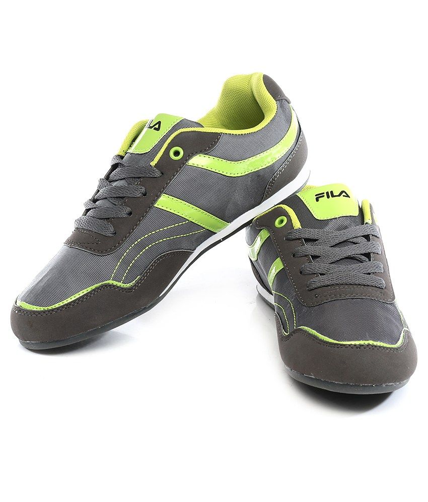 fila gray calve casual shoes